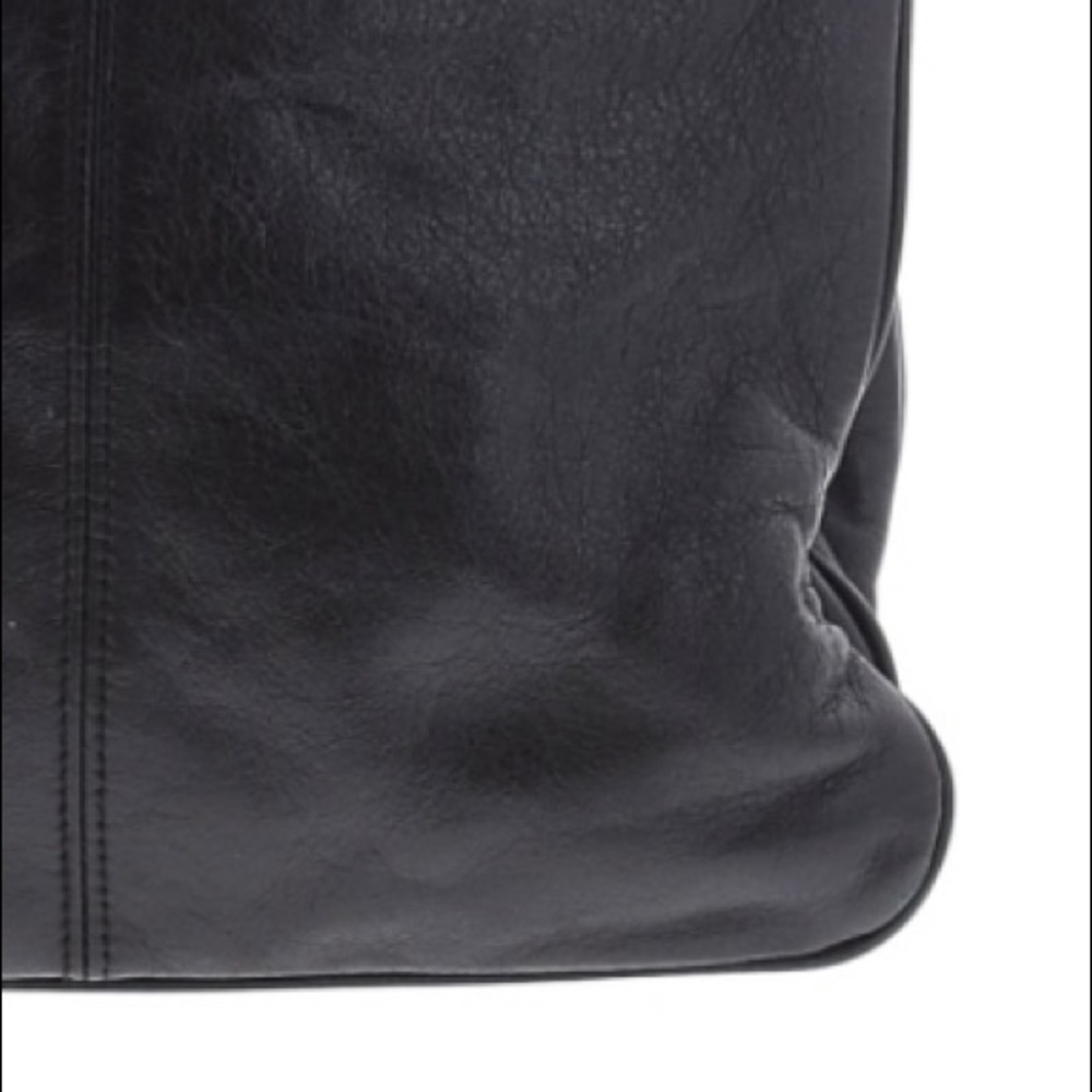Gianni Bernini | Black Leather Handbag - Picture 8 of 9